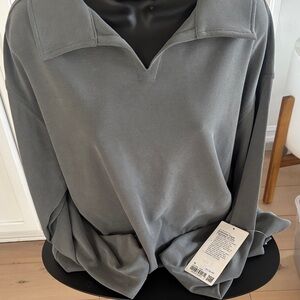 lululemon athletica Gray Women's Top Jersey